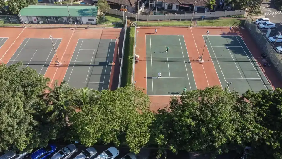 Tennis courts at Umhlali Country Club